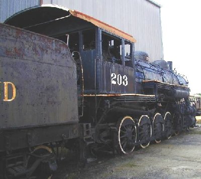 Gainesville Midland 2-8-0 301, on - Dynamo Productions